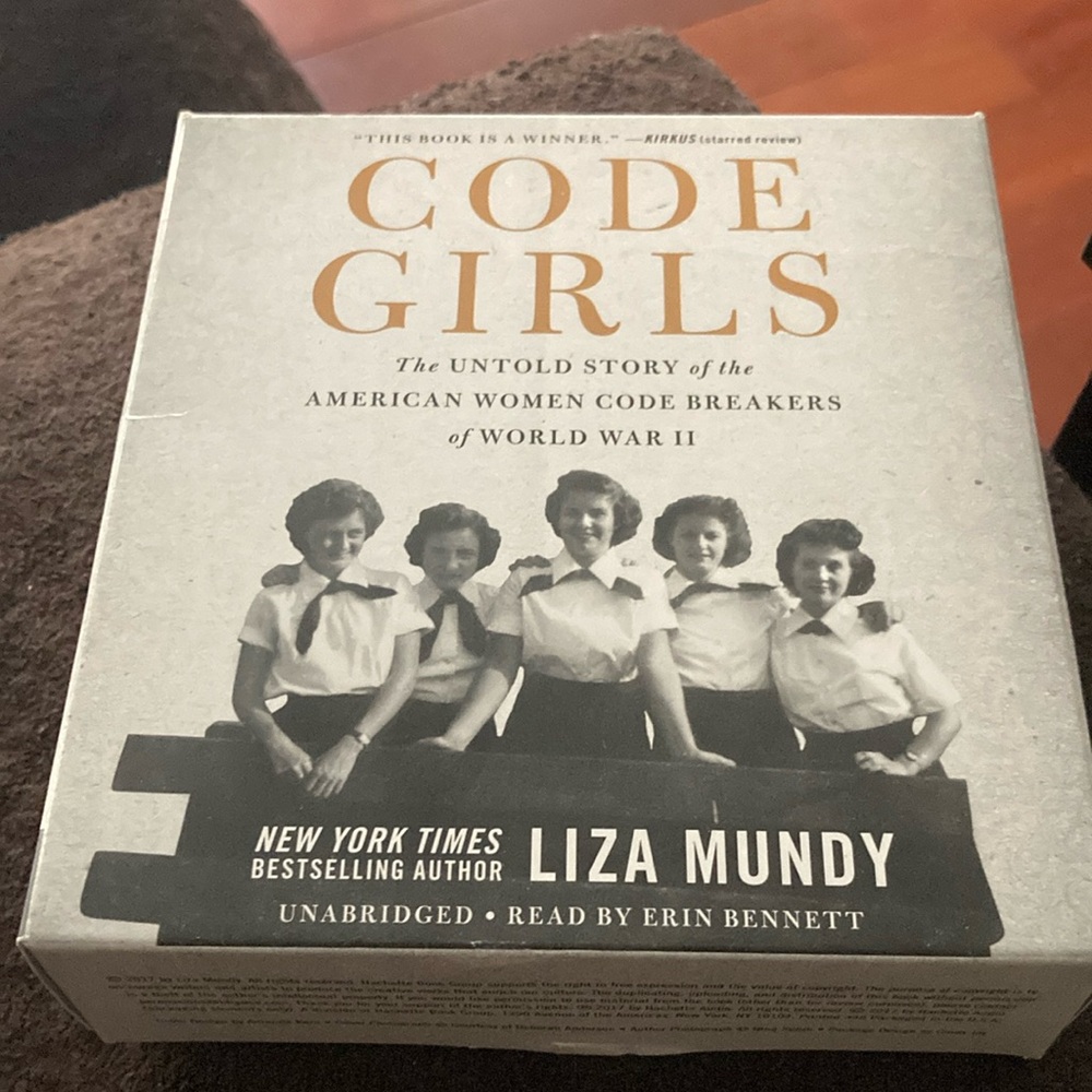 Hachette Code Girls Audiobook - Gray and Black